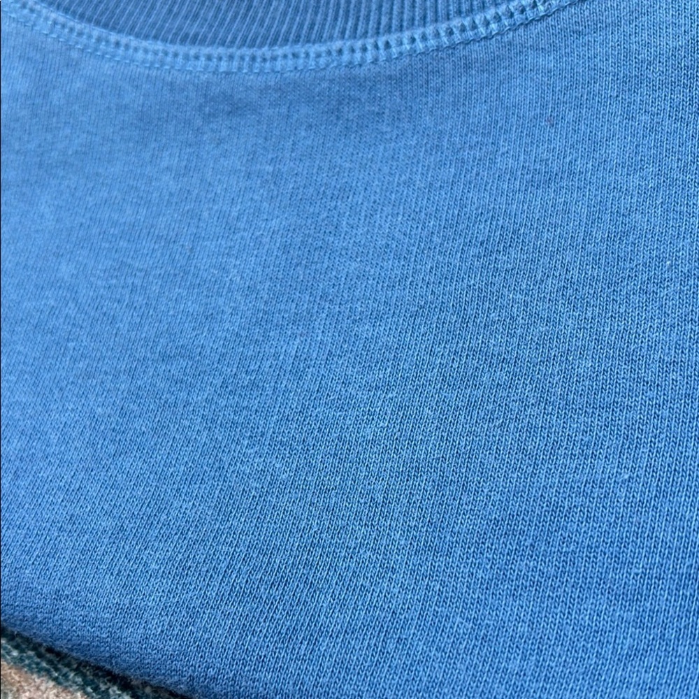 Mini Boden Superstitch kitty cat sweatshirt blue 9/10 - Picture 3 of 4
